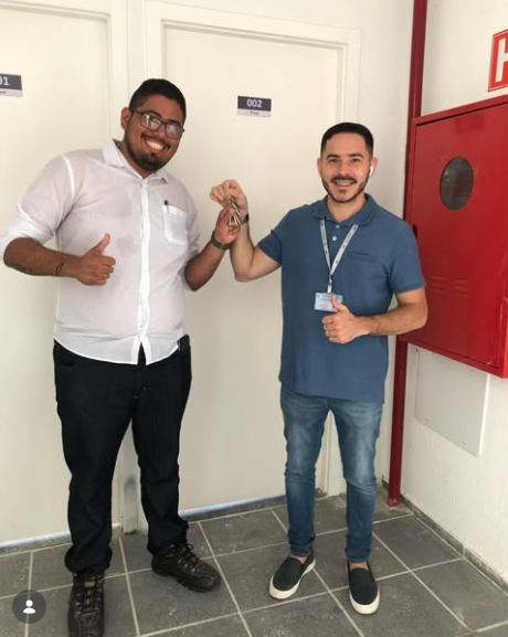 Entrega das chaves — cliente Igor