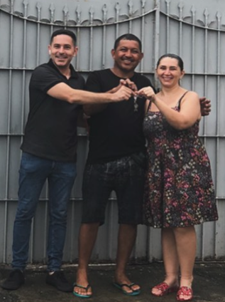 Entrega das chaves — cliente Lucilene